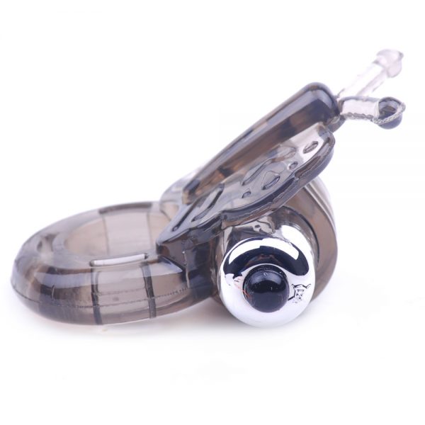 Anillo Vibrador Con Mariposa