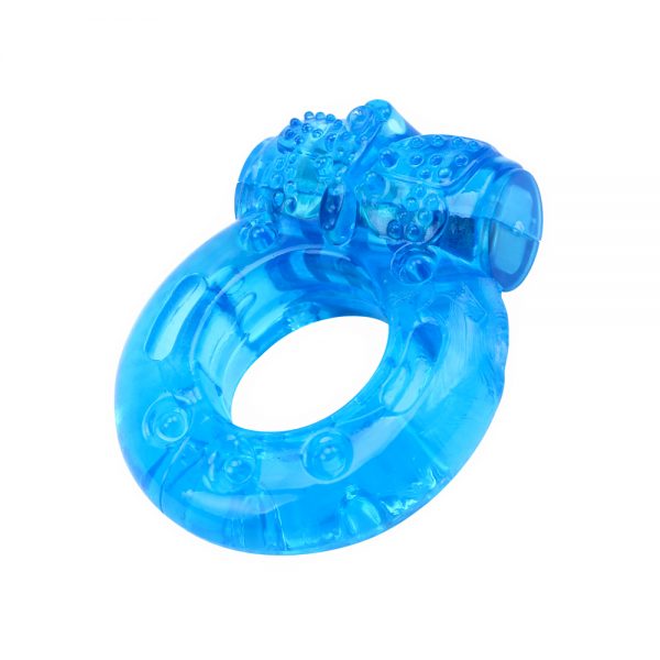 Anillo Vibrador Azul Reutilizable