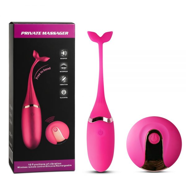 Vibrador Inalámbrico Private Massager Color Rosado COD060