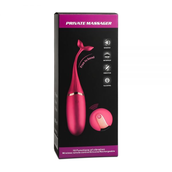 Vibrador Inalámbrico Private Massager Color Rosado COD060