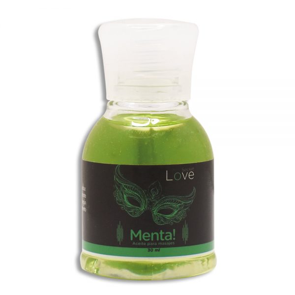 Aceite Para Masajes Secret Love Menta