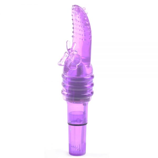 Vibrador Estimulador Femenino Tipo Lengua Púrpura