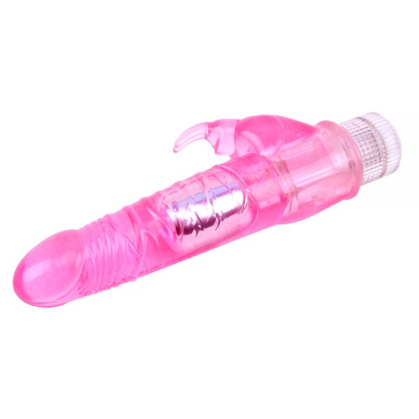 Vibrador De Jelly Glitters Dual Teaser-Pink 5537