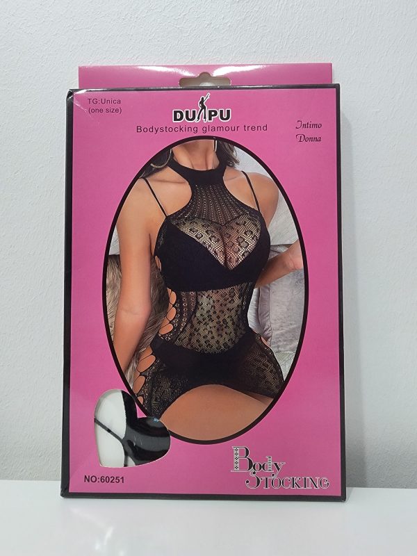 Traje De Red y Panty Bodystocking COD60251