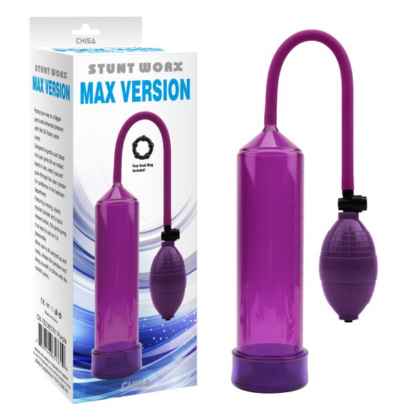 Bomba De Vacío “Max Version” Púrpura 5761Purple