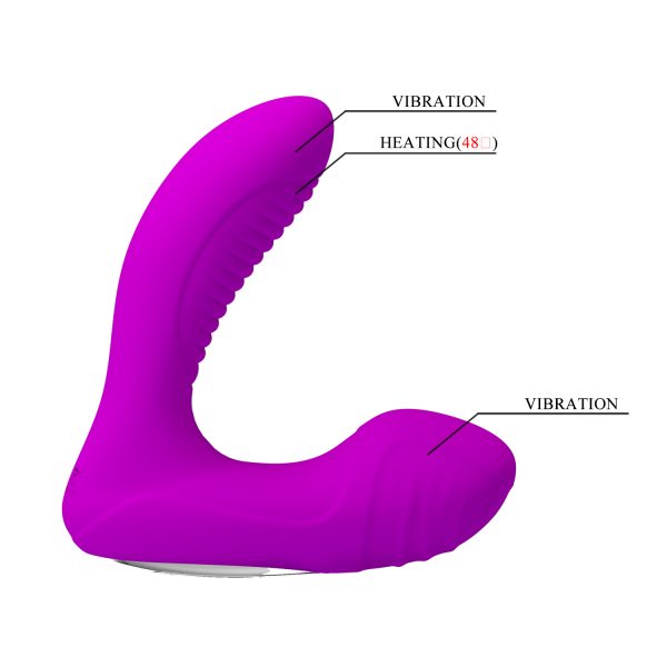 Vibrador Anal Unisex Pretty Love Lillian (12 Velocidades y Calor)