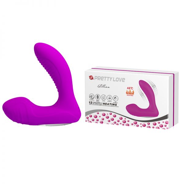 Vibrador Anal Unisex Pretty Love Lillian (12 Velocidades y Calor)