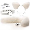 Kit Bondage De 4 Accesorios Blanco