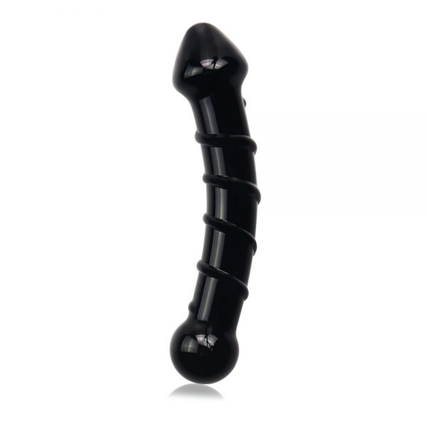 Dildo De Cristal 7" Glass Romance COD-GS05bk