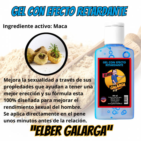 Gel Con Efecto Retardante "Elber Galarga"