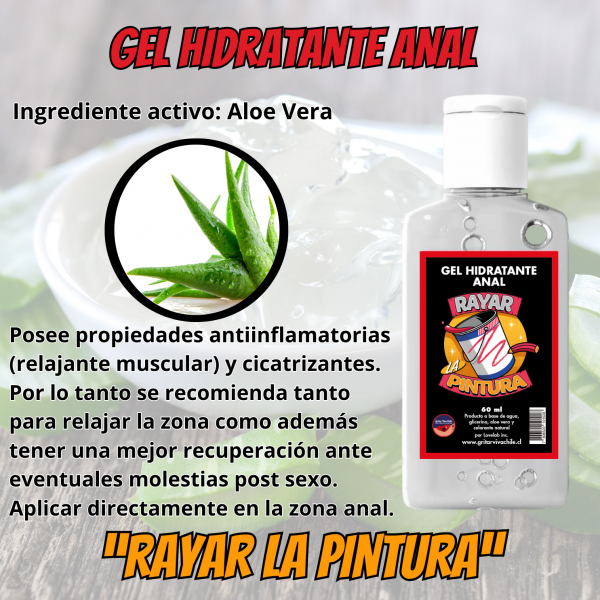 Gel Hidratante Anal "Rayar La Pintura"