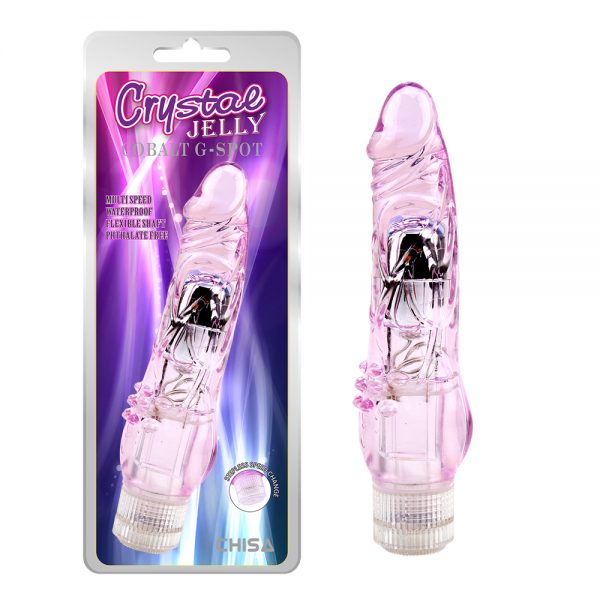 Vibrador De Jelly Cobalt G-Spot - Purple