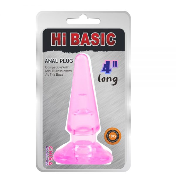 Plug Anal Hi Basic Anal Plug-Pink