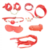 Set Rojo Bondage De 7 Piezas