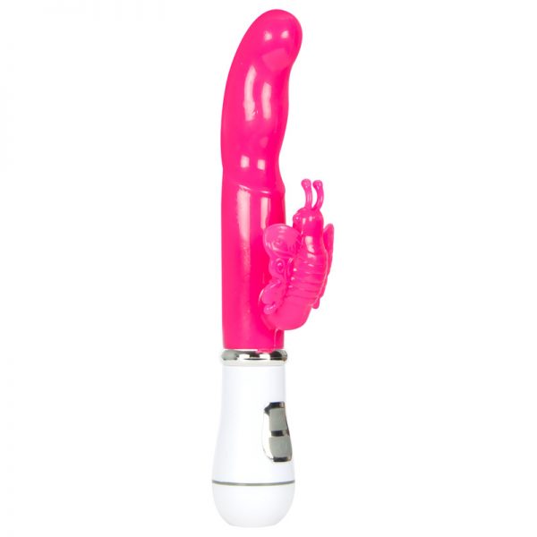 Vibrador Doble Estimulación Punto G y Mariposa Clitorial