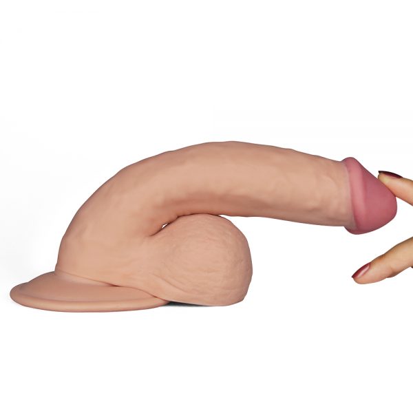 Vibrador The Ultra Soft Dude 8.8" LV1094