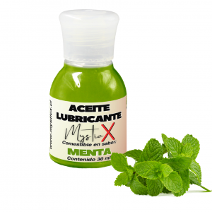 Aceite Lubricante Comestible Mystic X Menta 30 ml.