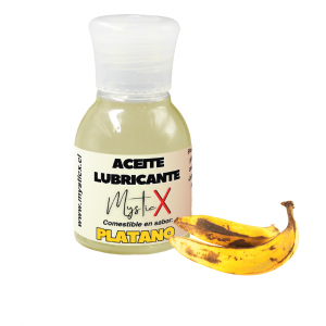 Aceite Lubricante Comestible Mystic X Platano 30 ml.