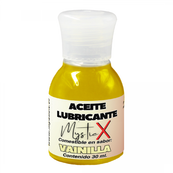 Aceite Lubricante Comestible Mystic X Vainilla 30 ml.