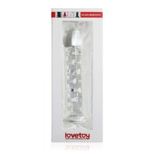 Dildo De Cristal 7" Glass Romance COD-GS02C