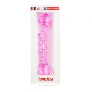 Dildo De Cristal 7" Glass Romance COD-GS05pk