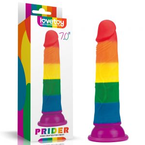 Consolador De Silicona Premium "7'' Prider Dildo"